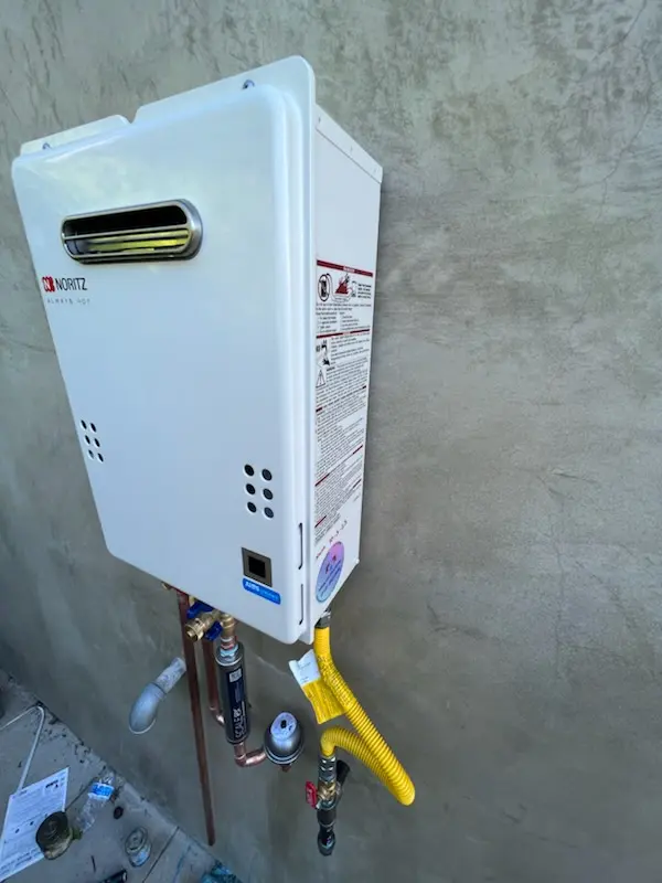Tankless water heater installation for Tatum Ranch homes